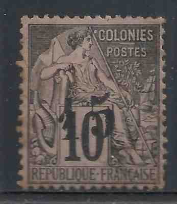 Gabon stamps 1888 YV 6 MLH F