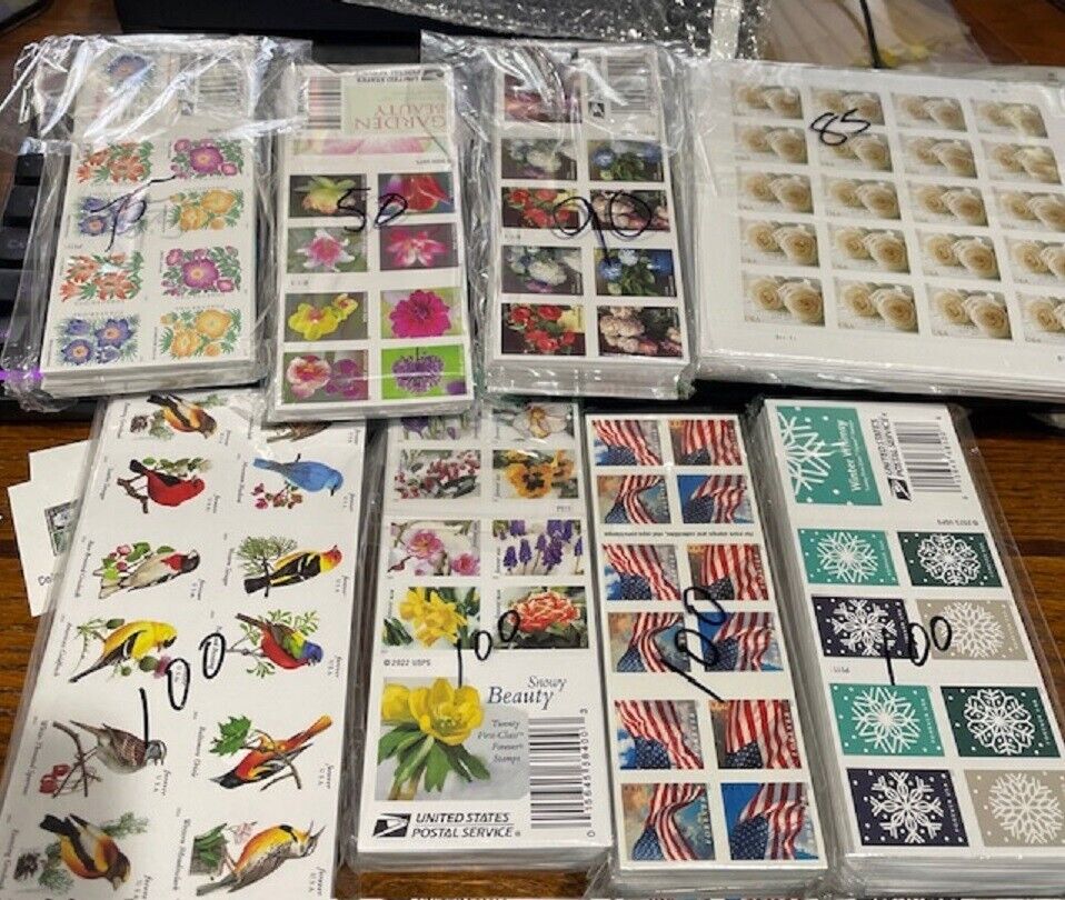 700 forever stamp panes