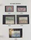 Collection of US Air Mail Stamps Complete C1-C141 All 4 Zeppelins C13,C14,C15+