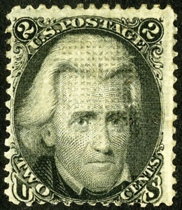 US Stamps # 85B MLH Fresh Deep Color. Strong Z Grill Rare Scott Value $17,500.00