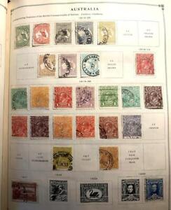 Worldwide 15,100+ different unused/used 19th c.-1940 in Scott album $149.99