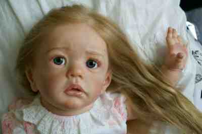 Rare SOLE Reborn Toddler Wilma Karola Wegerich By Prototype Artist Paris Alley