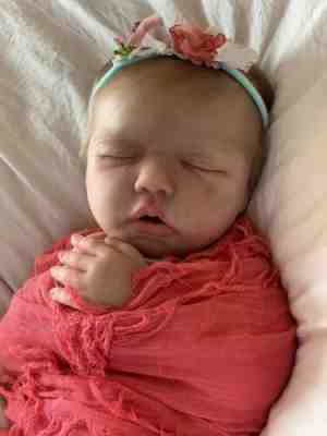 Ella Full Body Soft Silicone Newborn Doll With Drink And Wet System