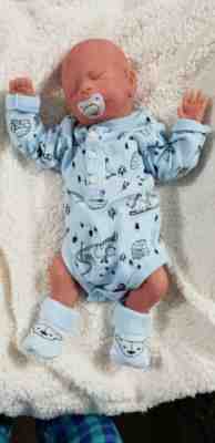Super Soft Full Body Silicone Baby Boy Oliver