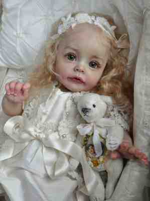 Alla's Babies Reborn Doll Baby Girl Toddler Princess Sue-Sue,Natali Blick, IIORA