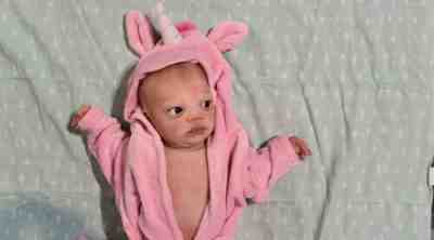 Reborn Baby Art DOLL ~ Riley ~ Realborn Johannah awake [esmae brace limbs]