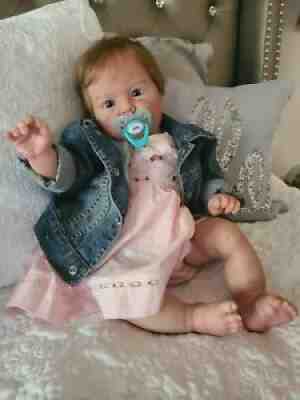 Chubby Reborn baby doll Crystal by Bountiful baby