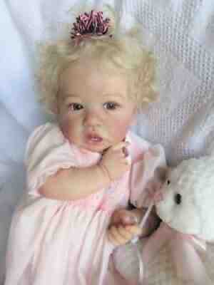 GORGEOUS Reborn Baby GIRL Doll - SASKIA by BONNIE BROWN Paris ALLEY