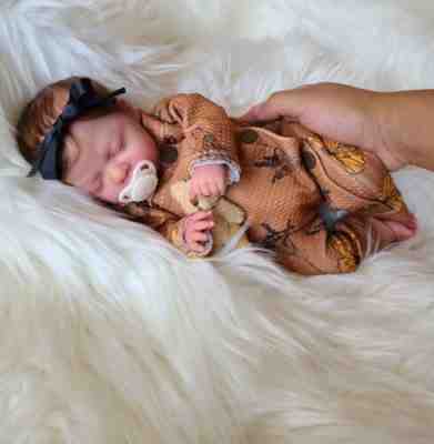 Micro Preemie Luna by Irina Kaplanskaya Reborn Doll