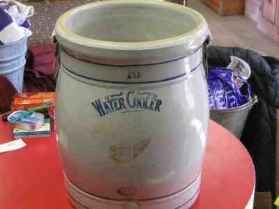 VINTAGE RED WING UNION STONEWARE 10GL WATER COOLER