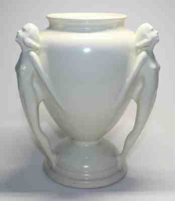 RARE RUMRILL/RED WING #570 ATHENA NUDE THREE NUDES VASE