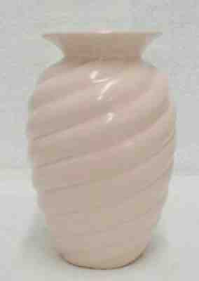 RED WING POTTERY PINK SWIRL VASE NUMBER 952