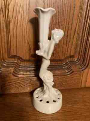 Red Wing Athenian Group "Nude" Candle Holder Style 563 - 10" Tall and Eggshell