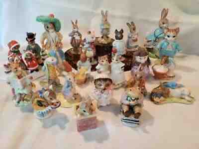 Beswick, Royal Crown Derby Beatrix Potter and Royal Doulton Bunnykins Figurines