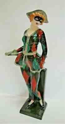 *EXTREMLY RARE* Royal Doulton Figurine: HN768 HARLEQUINADE MASKED ~ VGUC