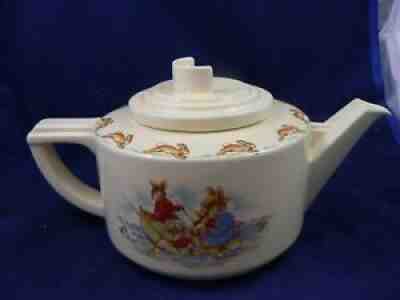 Royal Doulton BunnyKins Casino Teapot Barbara Vernon LETTERBOX