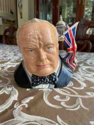 Winston Churchill D7298 (2009 Jug of the Year) - Large - Royal Doulton Character