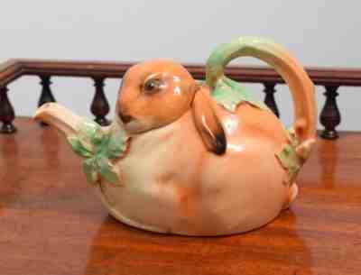 A RARE VINTAGE BUNNYKINS ROYAL DOULTON TEAPOT