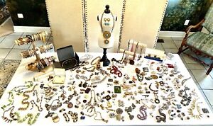 VINTAGE DESIGNER JEWELRY JOSEFF JULIANA MIRIAM HASKELL KJL 925 DIOR LOT/240+