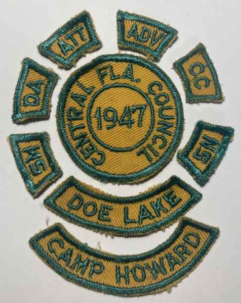 1947 Central Florida Council Patch Boy Scouts 2