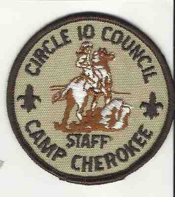 Circle Ten Council Camp Cherokee STAFF Boy Scout Patch OA 101 BSA CSP Cub