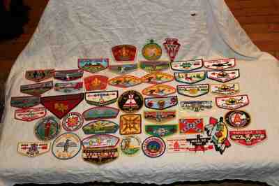 LOT#3 1960'S-1980'S 47 BOY SCOUT PATCHES TEXAS FLORIDA GULF COAST TOM WOOTEN