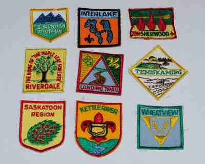 Scout Country Uniform Badge / Crest Canada Irregular NOS New Old