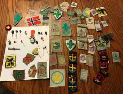 Estate Grouping of International Boy Scout Patches -- NORWAY