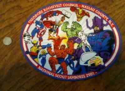 STAR WARS MARIN OA 533 2021 DARTH MAUL YODA PATCH 2001 SCOUT JAMBOREE DELEGATE