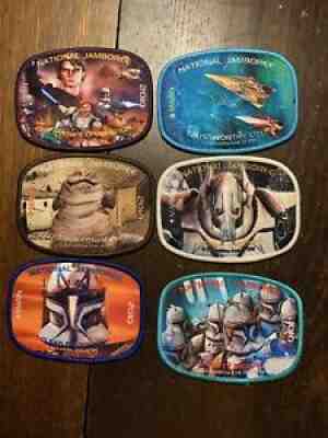 2010 Boy Scouts National Jamboree Marin Council Star Wars Patch Lot (6)