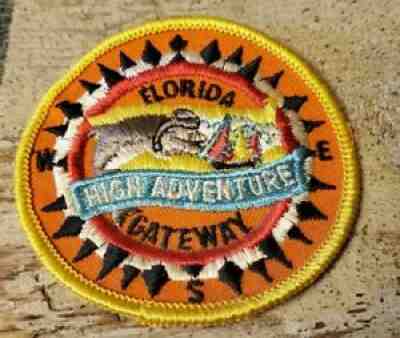 Florida Gateway High Adventure Patch - Boy Scouts Patch, High Adventure Sea Base