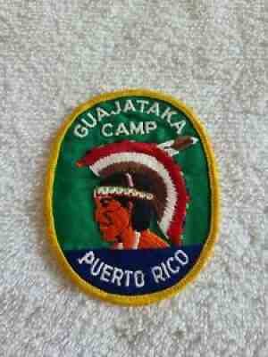 Concilio De Puerto Rico Guajataka Scout Camp Patch PP OA / BSA