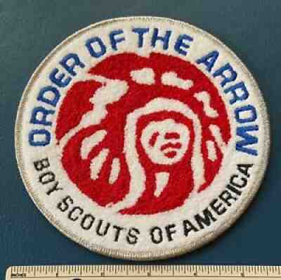 NOS VTG ORDER OF THE ARROW Boy Scout Large CHENILLE JACKET PATCH OA Lodge MGM