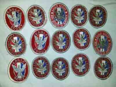 Eagle Scout Patches lot of 15