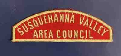 Susquehanna Valley Area Council RWS Boy Scout Patch Wapsu Achtu 343 BSA Badge