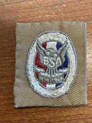 Vintage Eagle Scout Patch Boy Scout Rank Uniform Insignia BSA Badge Type 1a3
