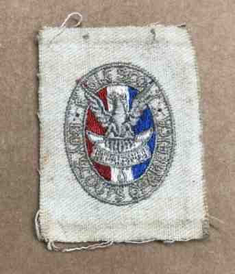 Vintage BSA Eagle Scout Rank Badge White Ribbon Patch RARE - As Is - 40s? 50s?