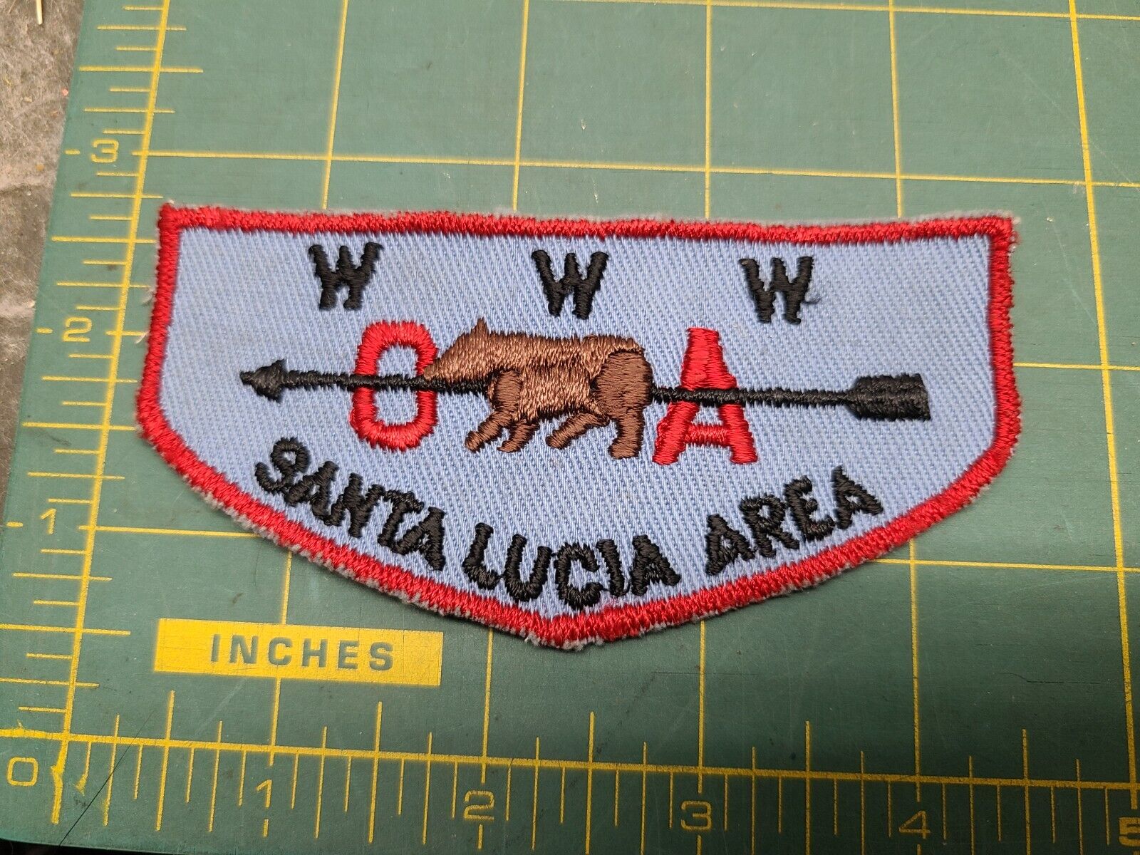 Rare Boy Scouts First Flap OA Patch Cayucos 304 Unused Original BSA Order Arrow