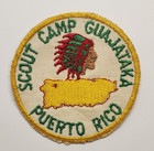 VINTAGE BSA PATCH / BOY SCOUT CAMP GUAJATAKA / PUERTO RICO 1950's