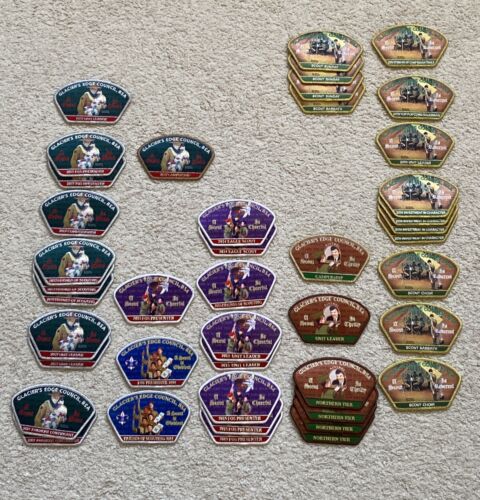 Values Guide Patch Rare And Collectible Scout Patches : Scout Patch Glaciers Edge Value ...