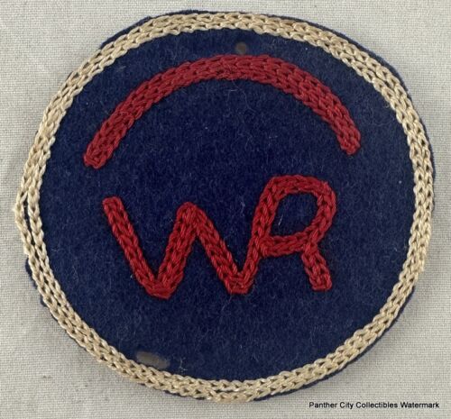 circa 1940s Scarce Early Felt Worth Ranch BSA Patch Boy Scouts Fort Worth Texas