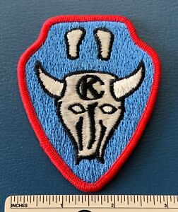 Vintage 1970s CAMP "K" KAROONDINHA Boy Scout PATCH Susquehanna Council BSA Badge