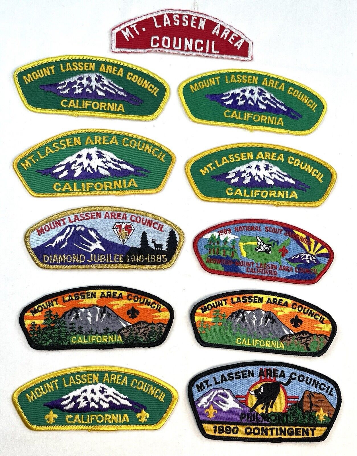 Rare And Collectible Scout Patches : Lassen Scout Patch Value Guide ...