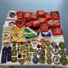 Boy Scout BSA 50 Patches Various Camps Awards South Florida 21 Scarves 1960s