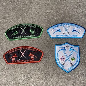 Boy Scout Star Wars Patch - Councilio De Puerto Rico NYLT 2020 Full Set