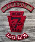 New Listing1951 BSA Boy Scouts Patch Susquehanna Valley Council TROOP 7 Hallowing Run Camp
