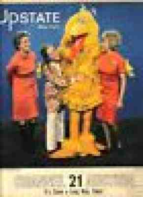Upstate New York Magazine April 23 1972 Big Bird Sesame Street PBS