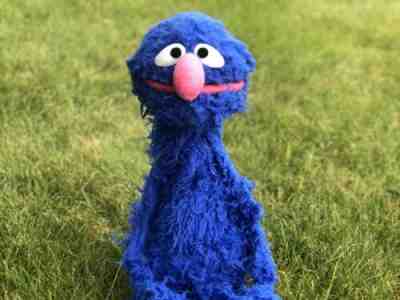 The Muppets/Sesame Street Grover Puppet Replica  1/1 Professionally Built