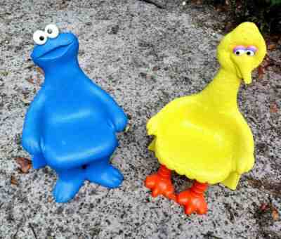 VTG 1979 Big Bird & Cookie Monster Sesame Street Toddler Chair Knickerbocker 