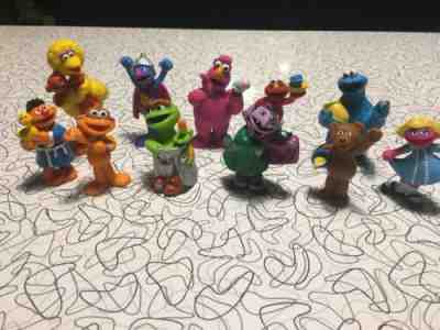 1997 Sesame Street 11 PVC Figures Jim Henson TYCO Muppets 90s